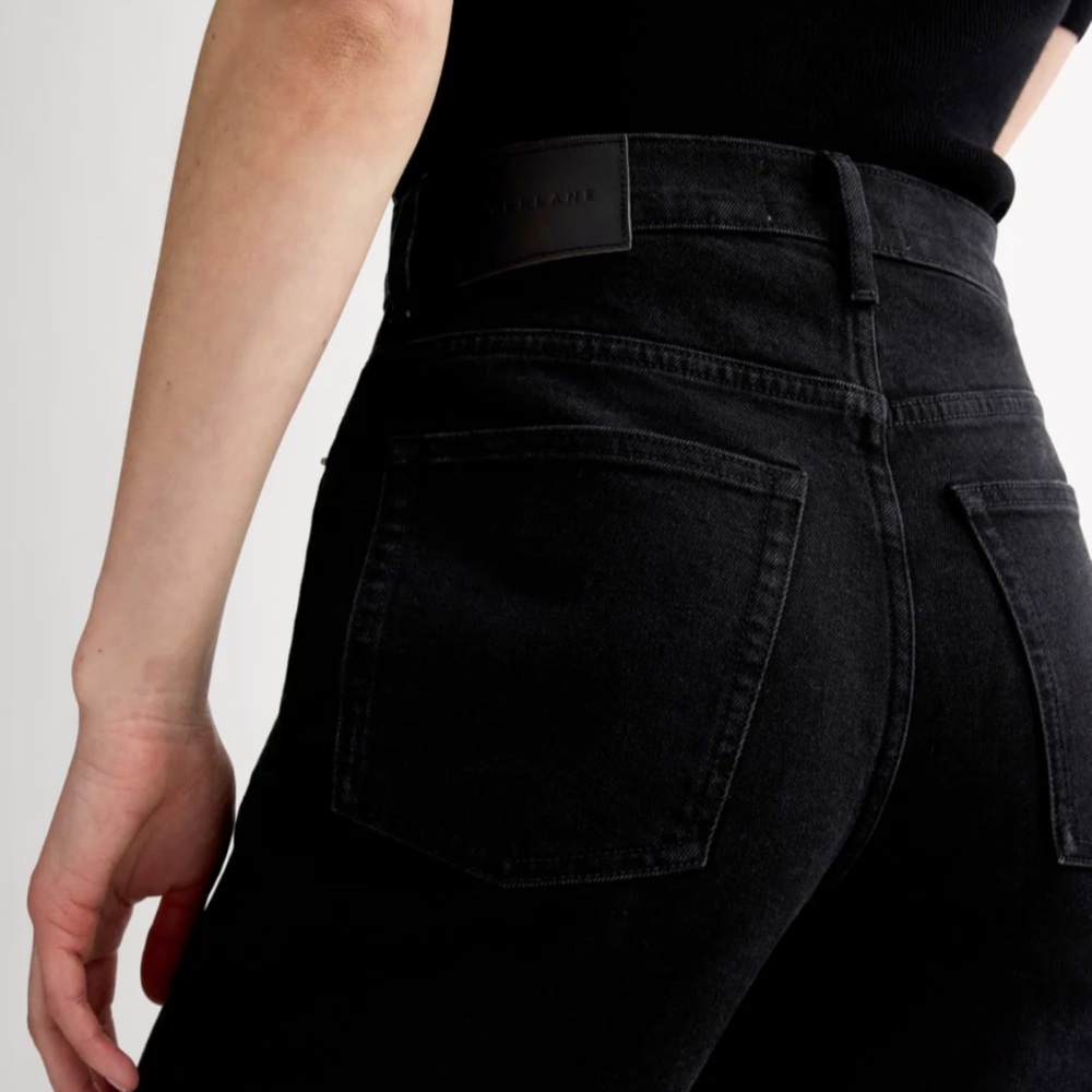 Everlane High Rise Black Jeans